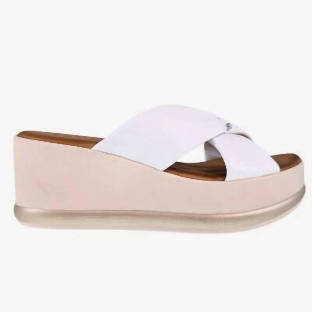 NEW ATELIERS women's corinne sandals in white
